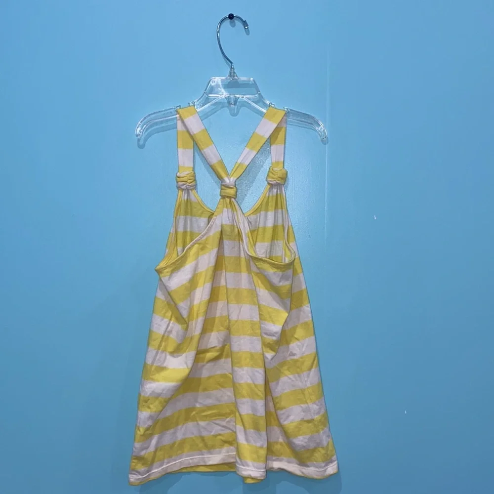 Gap Kids Yellow Striped Tank Top